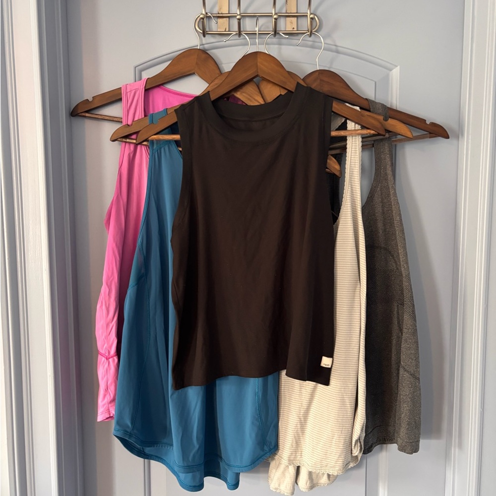 Vuori & Lulu Lemon and Pearl Izumi Tank Top Bundle